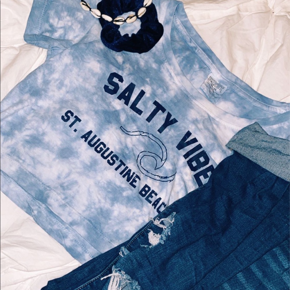 Tie-Dye Crop Top